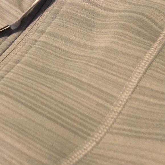 grey workout zip up - Picture 2 of 2